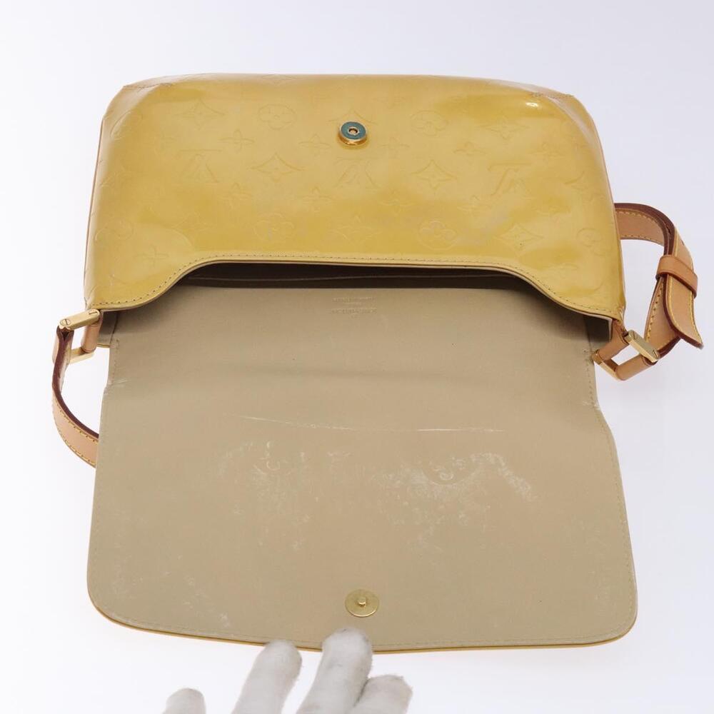 LOUIS VUITTON Monogram Vernis Thompson Street Bag Beige M91301 - Picture 10 of 16